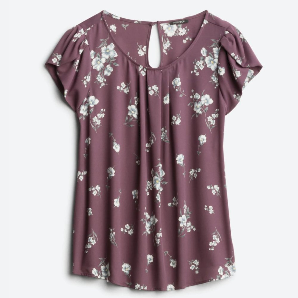Bastille Tulip Sleeve Blouse